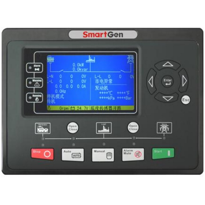 SmartGen HGM9320CAN Generator controller, Schedule function, real-time clock, event logs, SMS, AMF