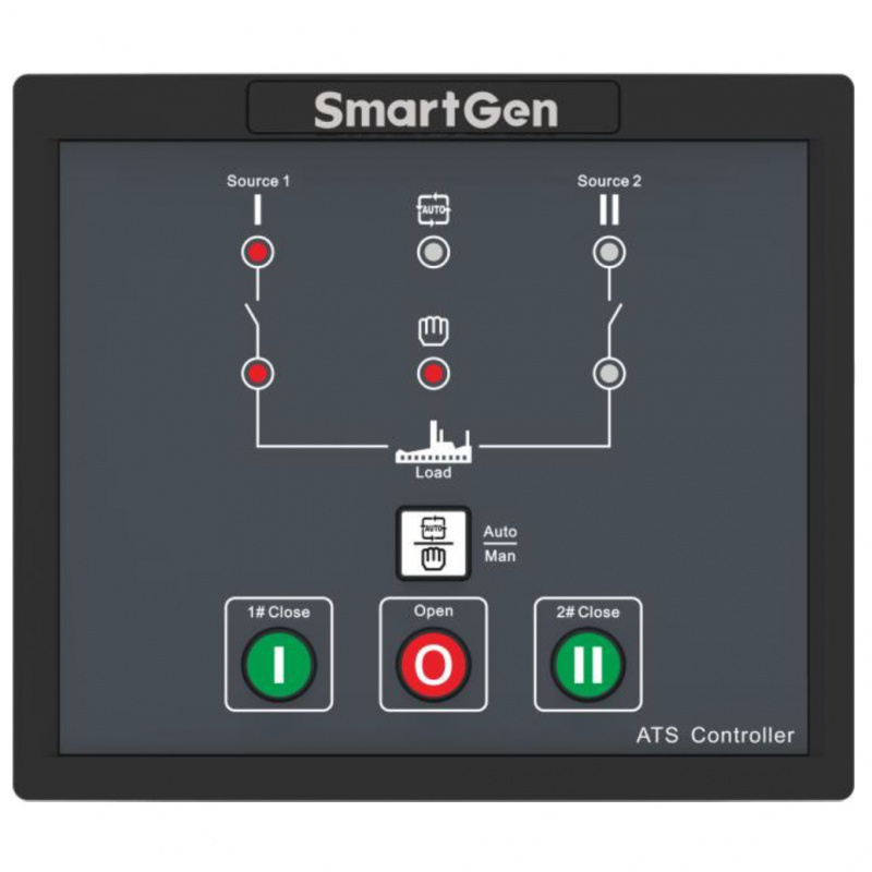 SmartGen HAT530P Dual power ATS controller, Suitable for two-stage ATS and three-stage ATS