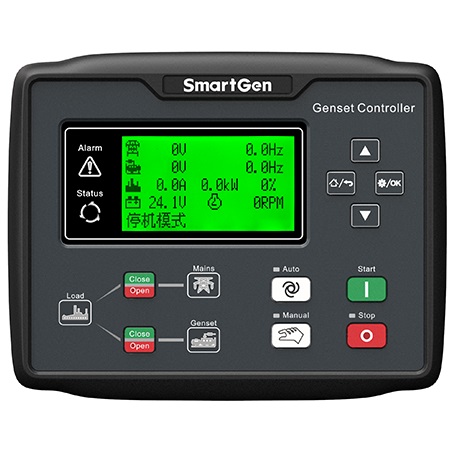 SmartGen HGM6120LT Automatic controller + Remote signal start/stop + AMF