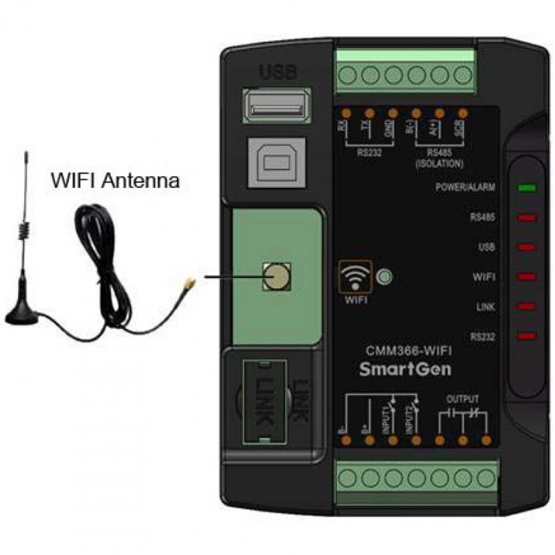 SmartGen CMM366-WIFI Internet access adaptor