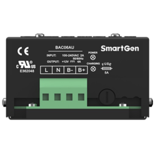 SmartGen BAC06AU Floating charge, two-stage charge, 12V4A/24V3A