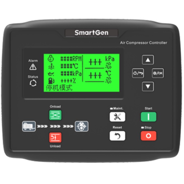 SmartGen ACC7100A  Suitable for low/high temperature diesel-driven air compressor、Overall Protection IP60