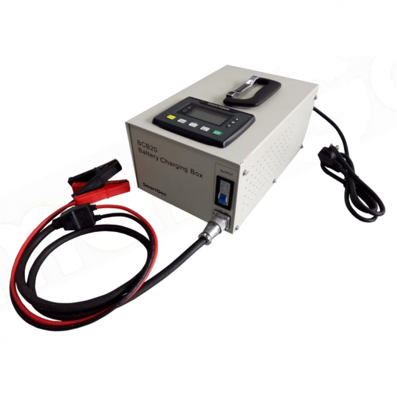 SmartGen BCB20 Battery charging box For 24V or 12V batteries, the maximum output current is 20A