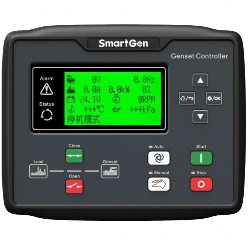 SmartGen HGM6110N Generator controller, Single unit automation + remote signal start/stop