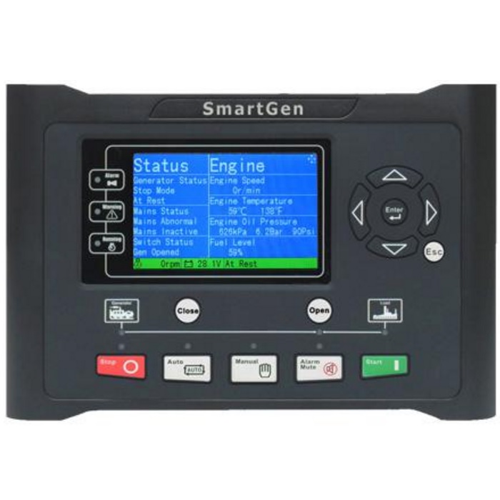 SmartGen HGM9510 Generator controller, 4.3inches TFT-LCD, multi-units parallel, RS485, CANBUS